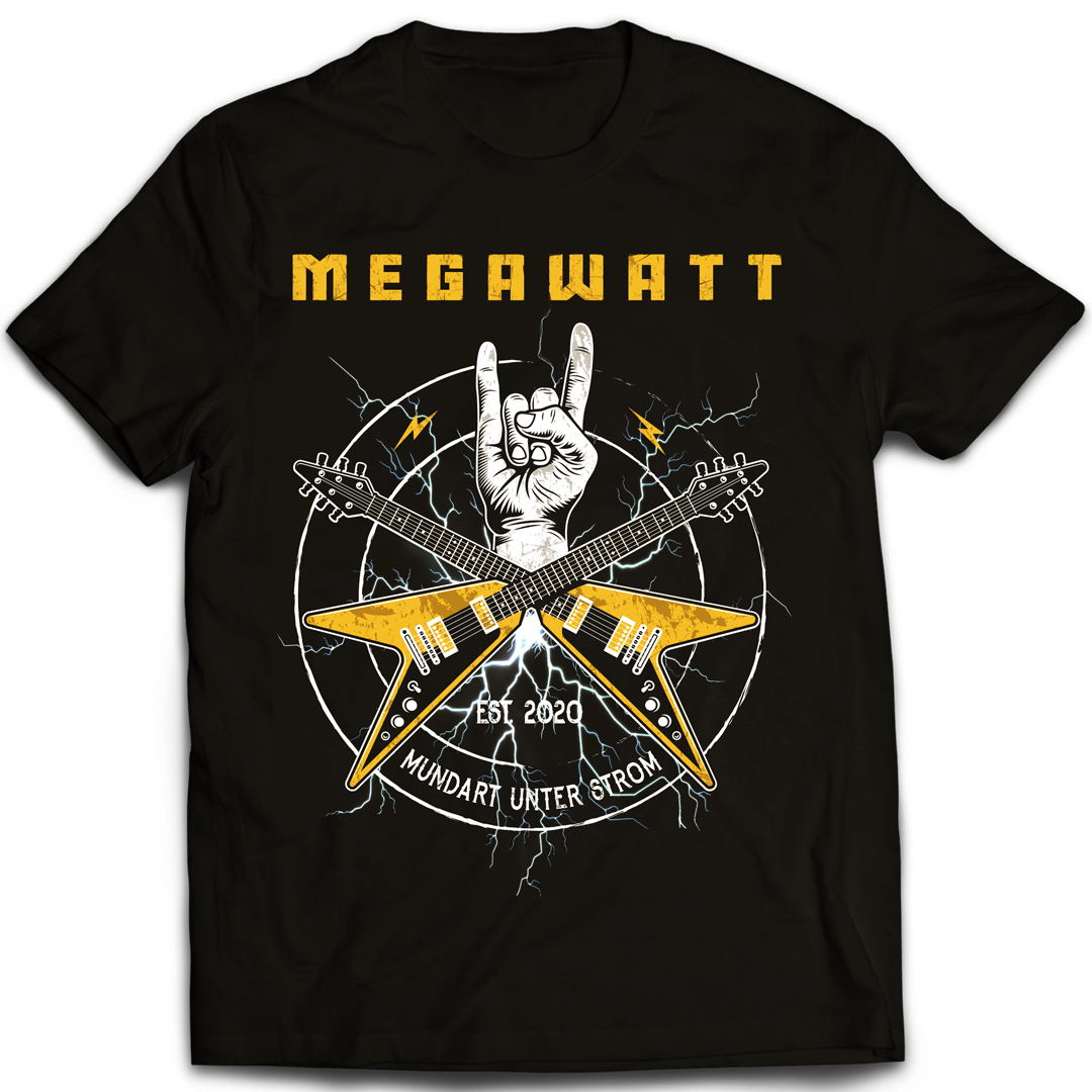 T-Shirt - Mundart unter Strom